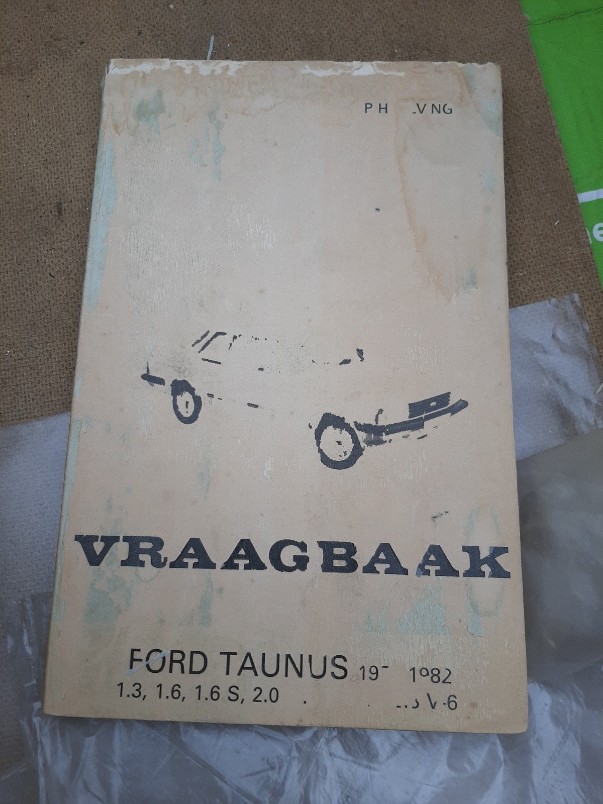 Vraagbaak Ford Taunus 1979-1982 - Onderhoudshandboek, Ophalen of Verzenden