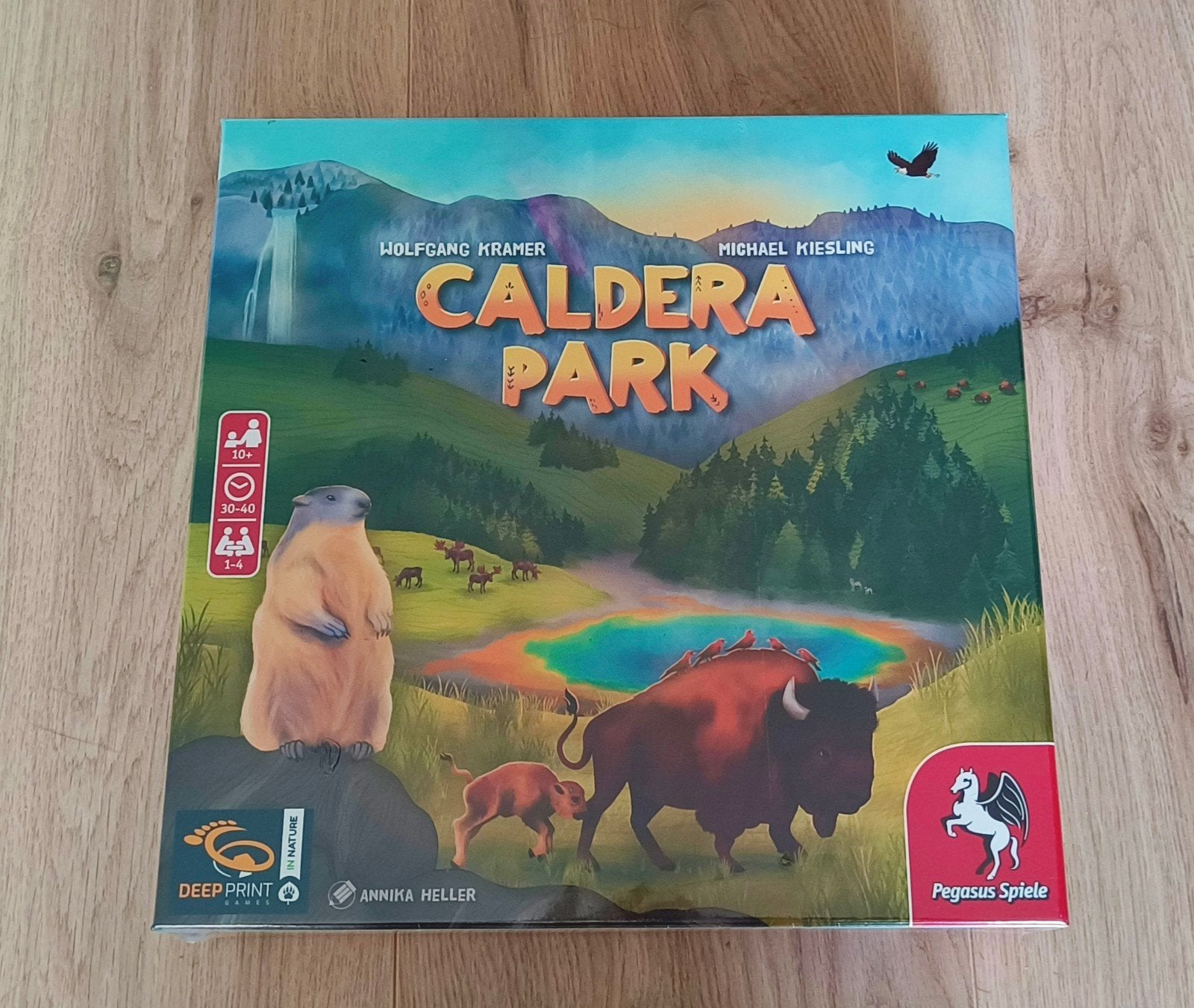 Caldera Park - nieuw, Hobby en Vrije tijd, Gezelschapsspellen | Bordspellen, Ophalen of Verzenden