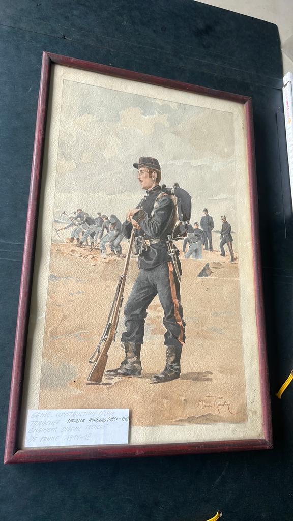 Maurice Romberg Loopgraven De Panne, Verzamelen, Militaria | Algemeen, Ophalen of Verzenden