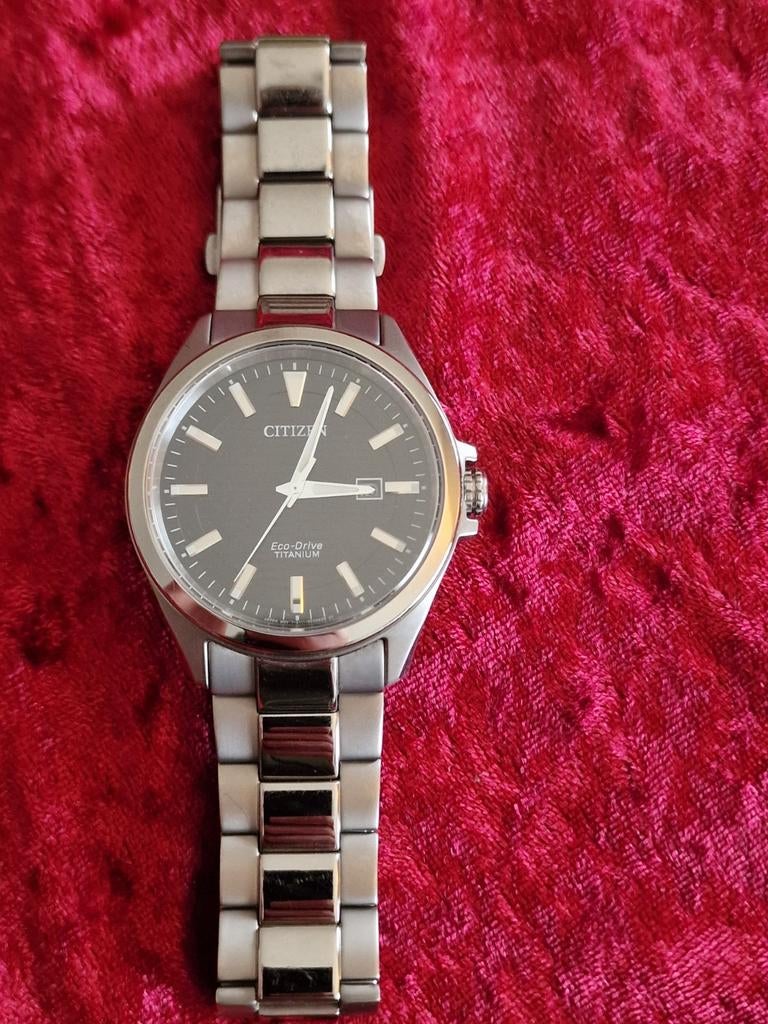 Citizen Eco-Drive Titanium E111-R011545, Overige materialen, Overige materialen, Ophalen of Verzenden, Zo goed als nieuw