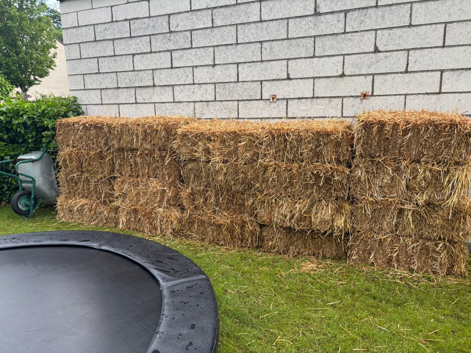 20 Tarwe stro balen, Tuin en Terras, Plantenvoeding, Ophalen, Zo goed als nieuw