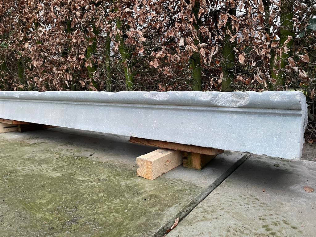Blauwe steen oude traptrede van 210cm, Doe-het-zelf en Bouw, Ophalen of Verzenden, Zo goed als nieuw