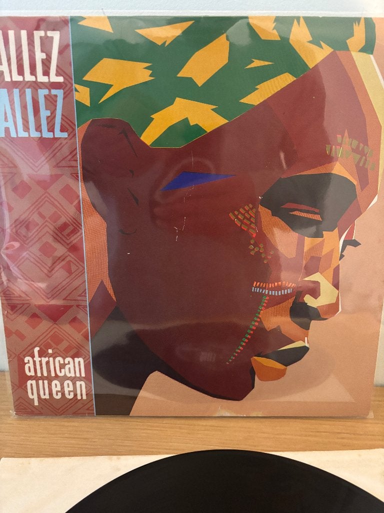LP - African Queen - Allez allez, Cd's en Dvd's, Ophalen of Verzenden, 1980 - 1989, Gebruikt, 12 inch
