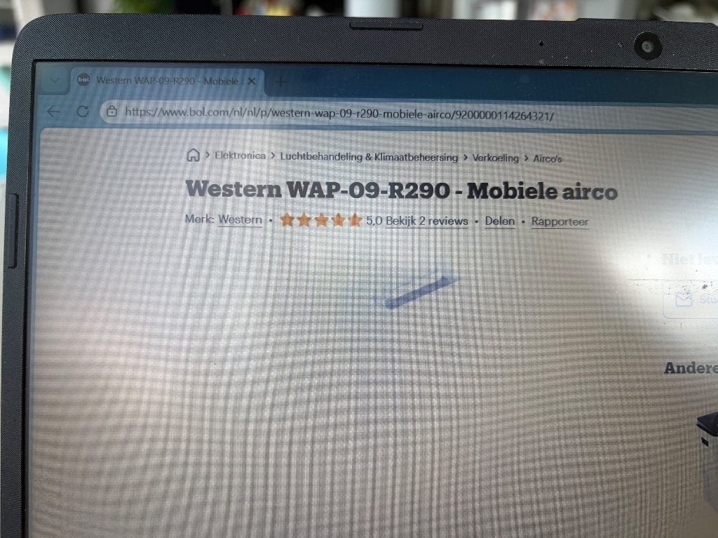 Mobiele airco, Ophalen, Energieklasse A of zuiniger, Nieuw, Koelen en Ontvochtigen