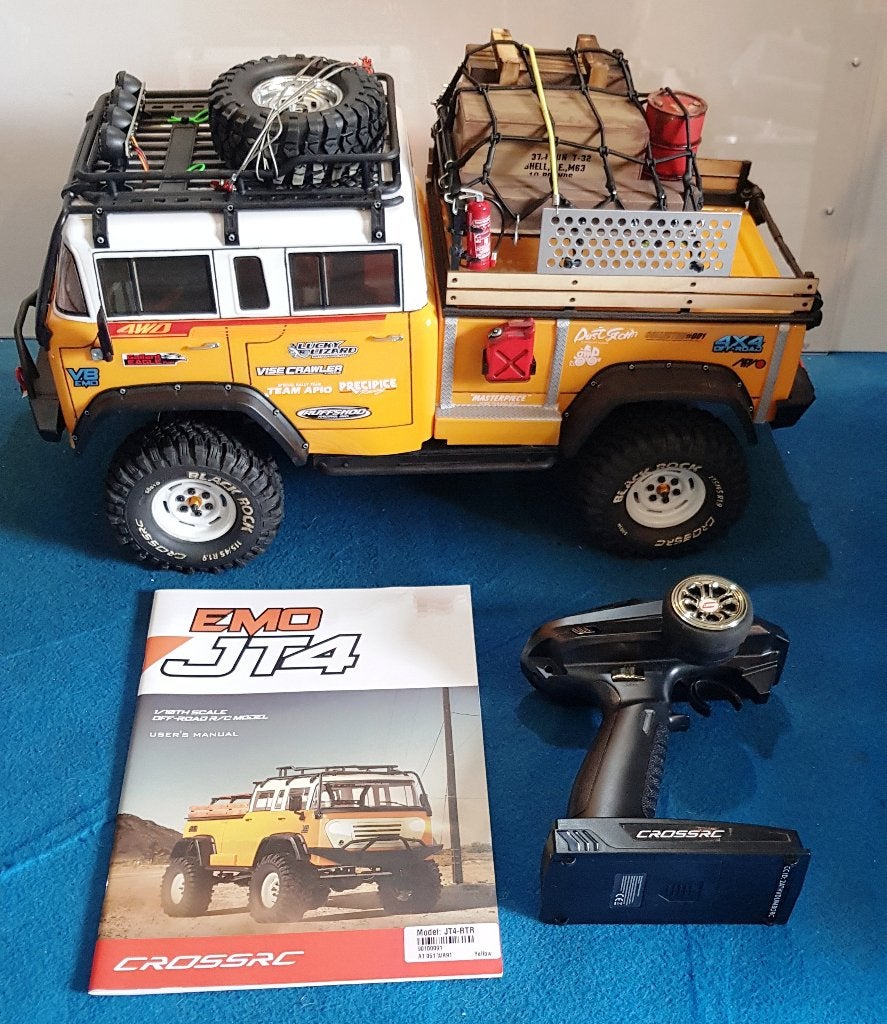 Cross RC EMO JT4-RTR nieuw gebouwd, nooit gebruikt, Hobby en Vrije tijd, Modelbouw | Radiografisch | Auto's, Elektro, Verzenden