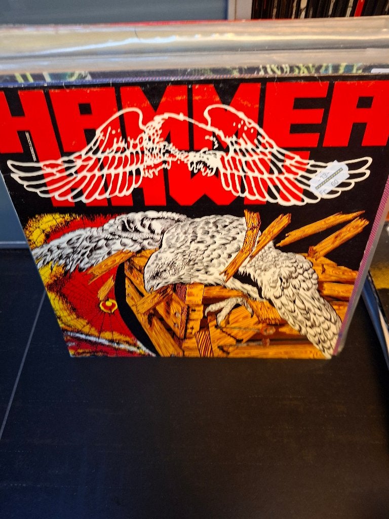 lp - hammerhawk - breaks loose - bak 5, Heavy metal, Pochette photo, Enlèvement ou Envoi, Utilisé