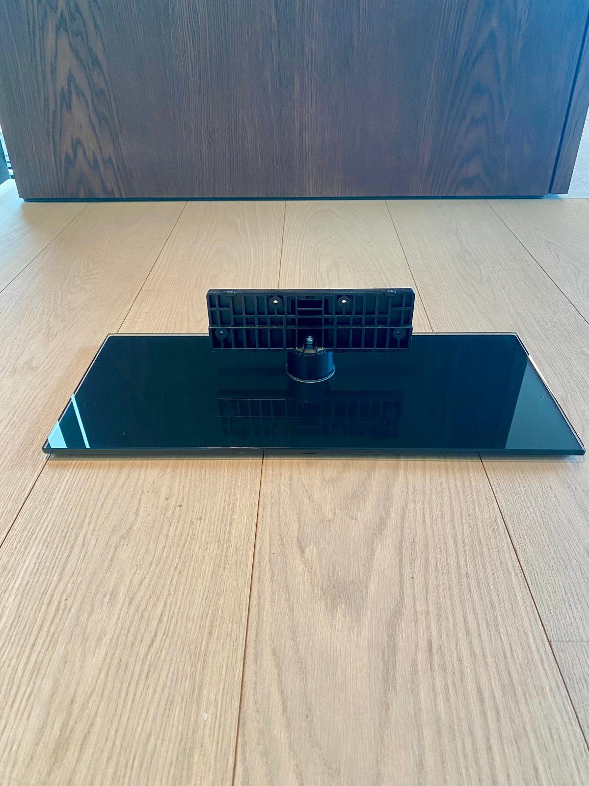 TV voet zwart glas, Ophalen of Verzenden, Gebruikt