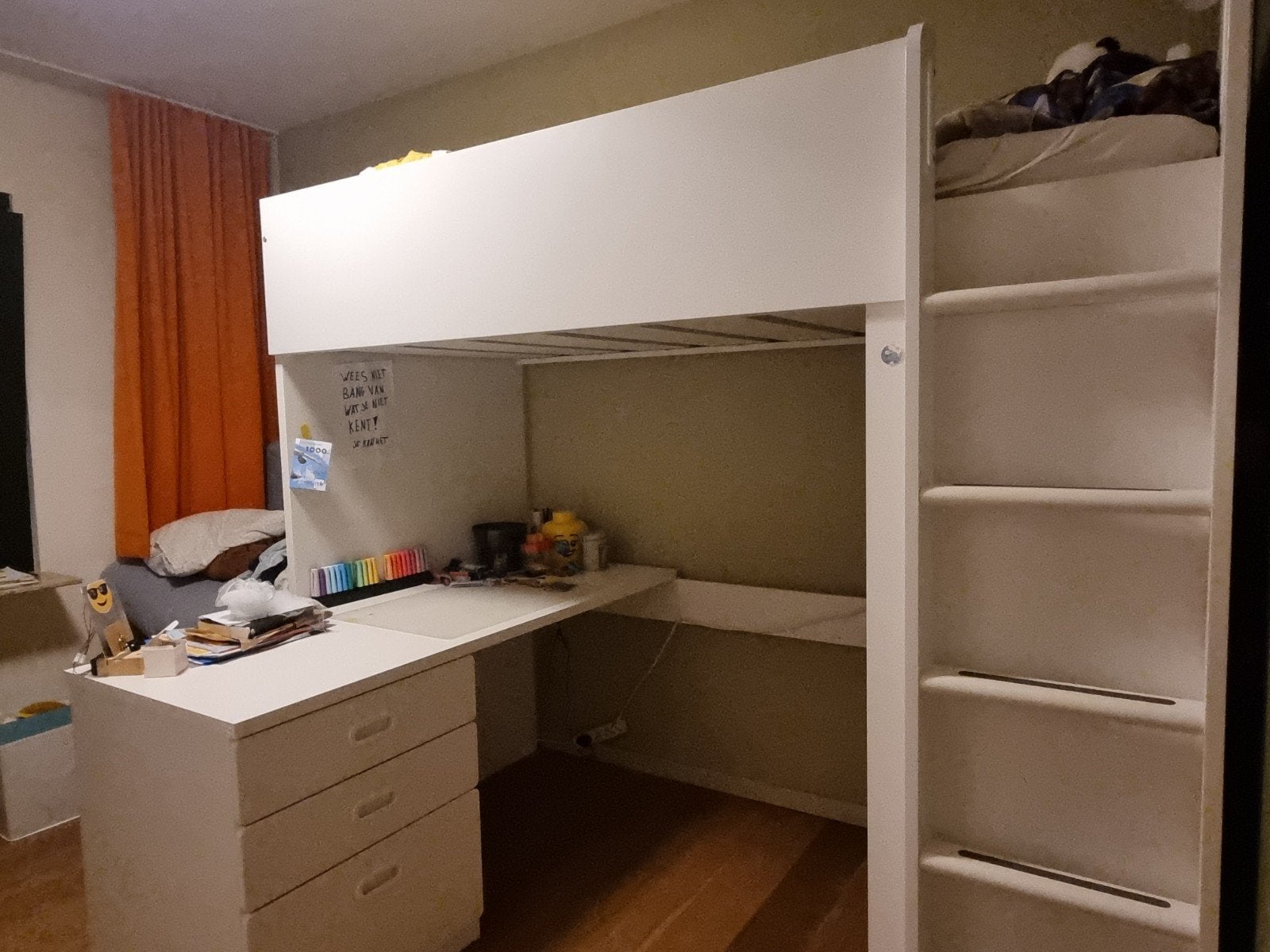 Hoogslaper Ikea type Stuva, Huis en Inrichting, Ophalen, Hoogslaper