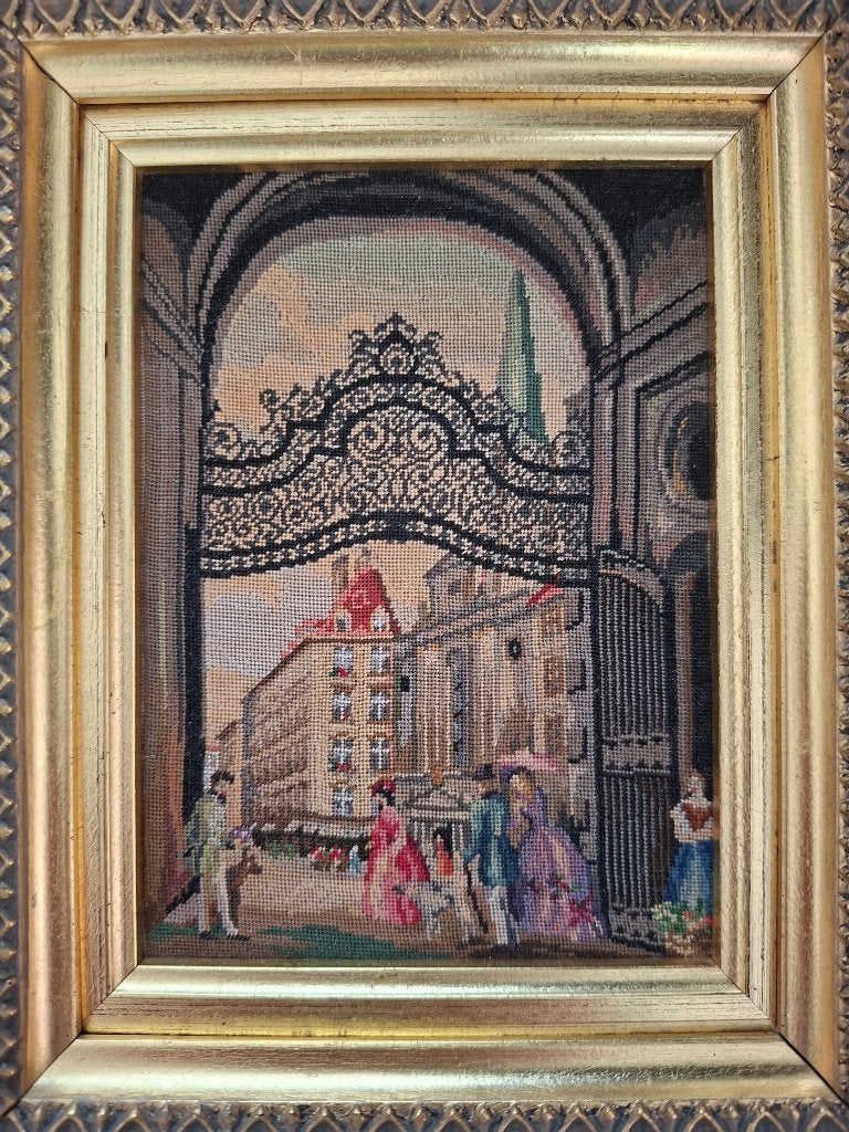 Petit point handwerk, Antiek en Kunst, Ophalen
