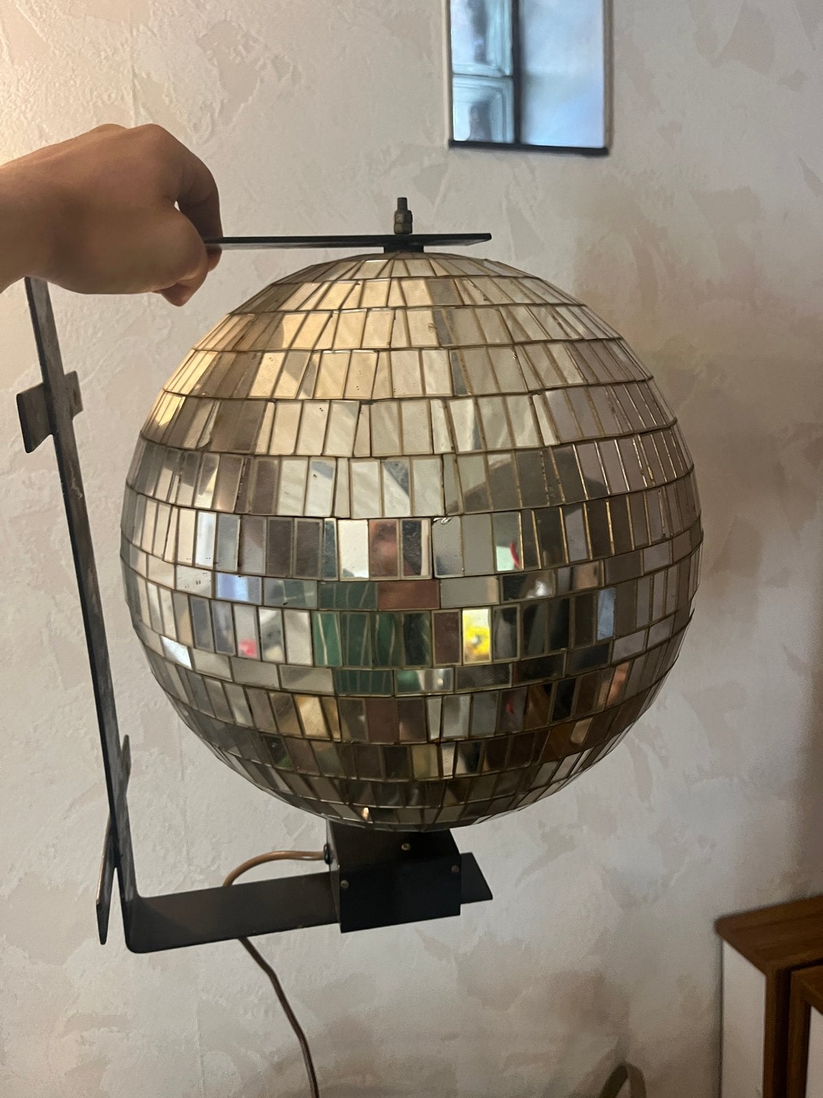 Vintage jaren 60 discobal, Ophalen of Verzenden