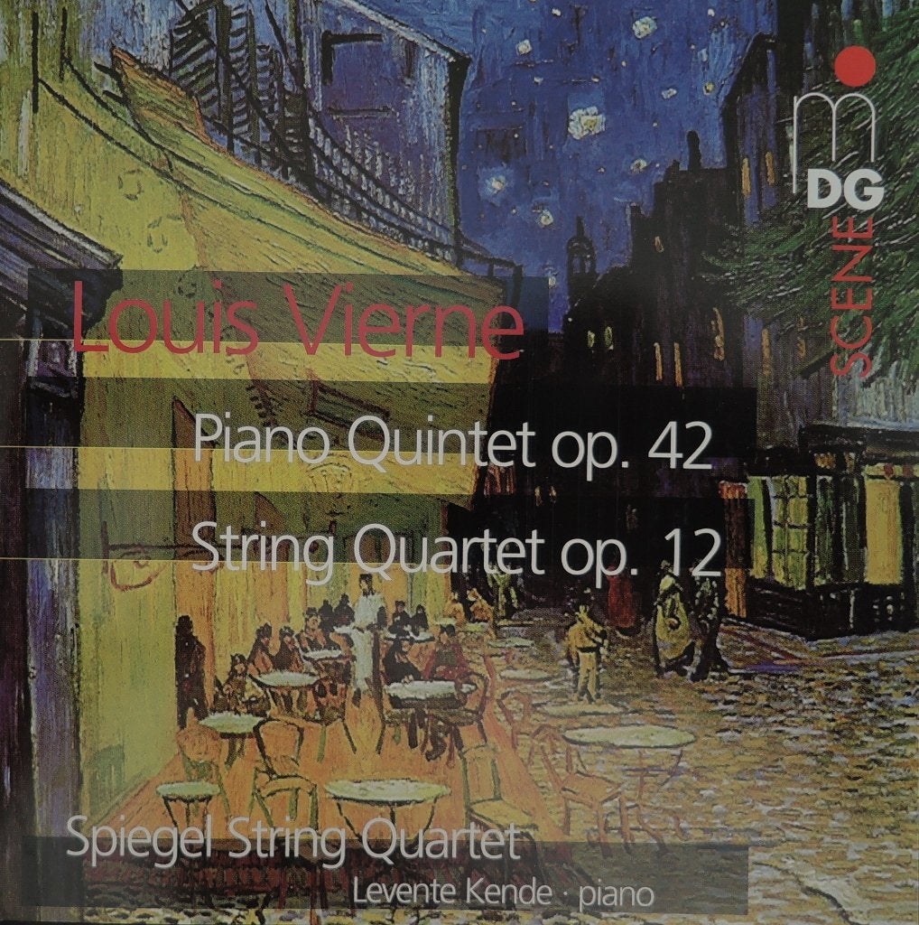 Vierne / Kamermuziek - Spiegel String Quartet / Kende - 2008, CD & DVD, CD | Classique, Enlèvement ou Envoi, Comme neuf, Musique de chambre