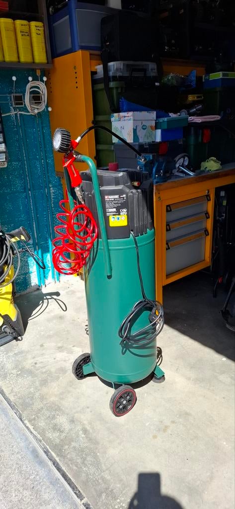 Compressor Parkside 10bar 50l, Hobby en Vrije tijd, Nieuw