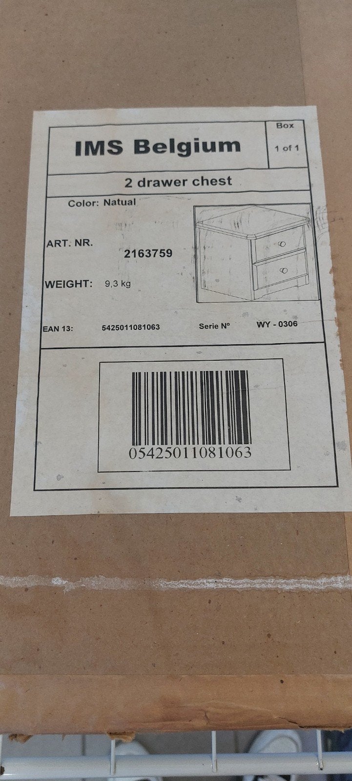 À vendre table de nuit / Nouveau, Enlèvement, Neuf, Bois