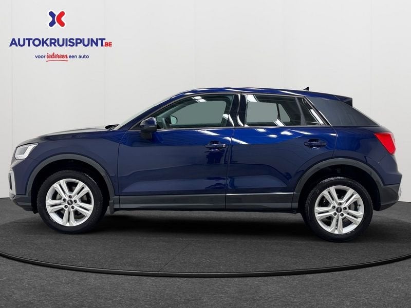 Audi Q2 35TFSI Advanced Proline Edition S-Tronic, Auto's, Stof, 4 cilinders, Adaptive Cruise Control, Blauw