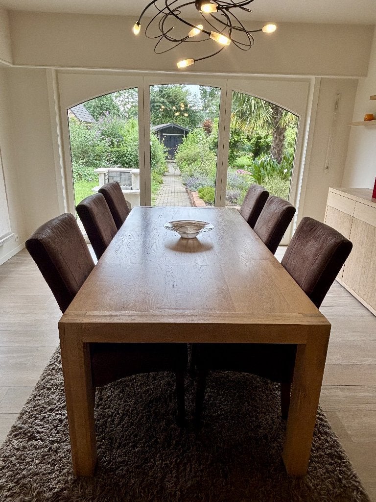stoelen, Huis en Inrichting, Ophalen, Strak, Gebruikt, Bruin