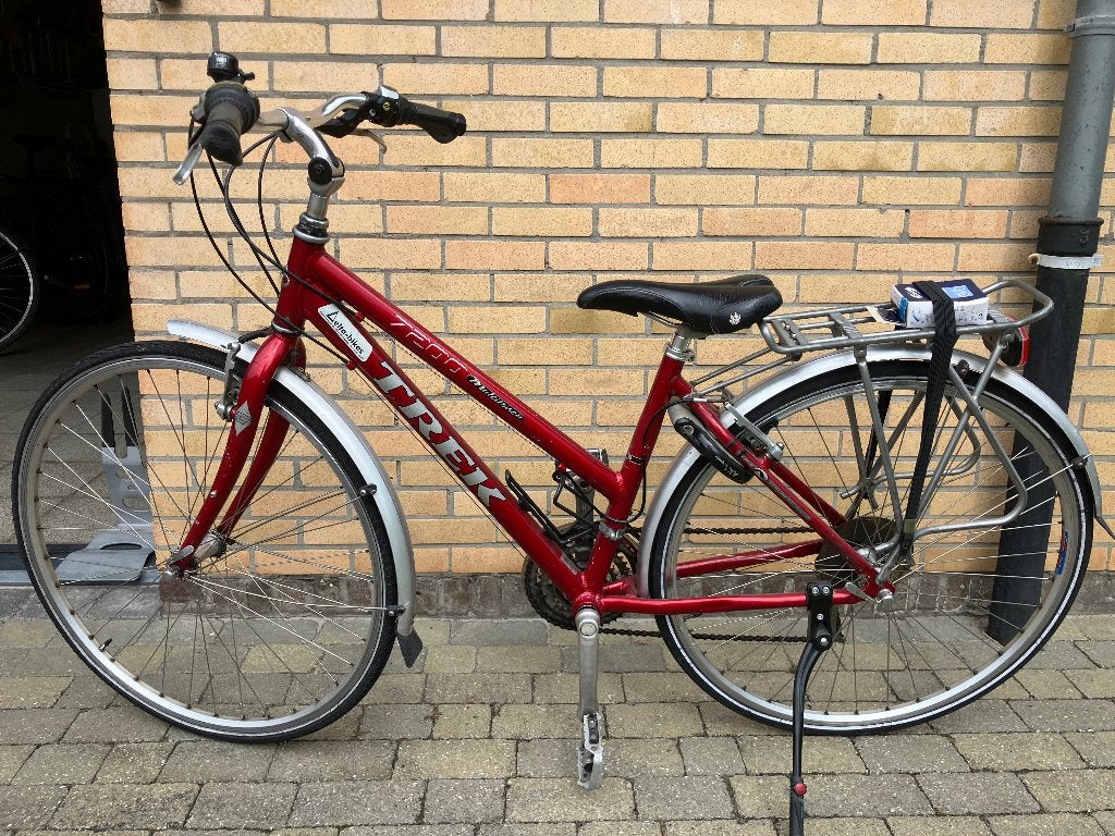 Damesfiets TREK 7200 US, 28 inch, Gebruikt, Velgrem, Minder dan 47 cm