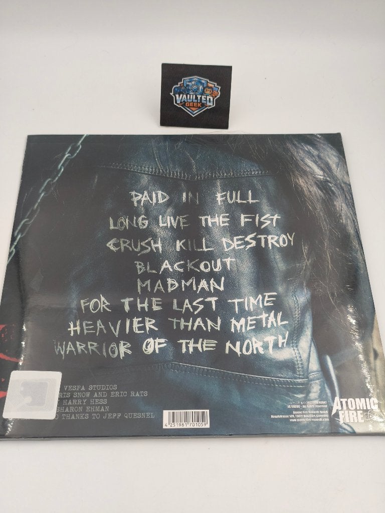 Skull Fist Paid en édition limitée en vinyle complet, CD & DVD, Vinyles | Rock, Édition limitée, Enlèvement ou Envoi, Neuf, dans son emballage
