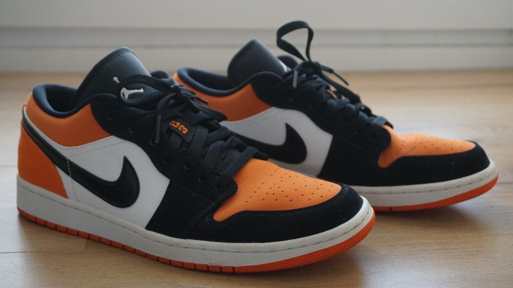 Jordan 1 Low Shattered Backboard Size 44, Overige kleuren, Ophalen of Verzenden, Zo goed als nieuw, Sneakers
