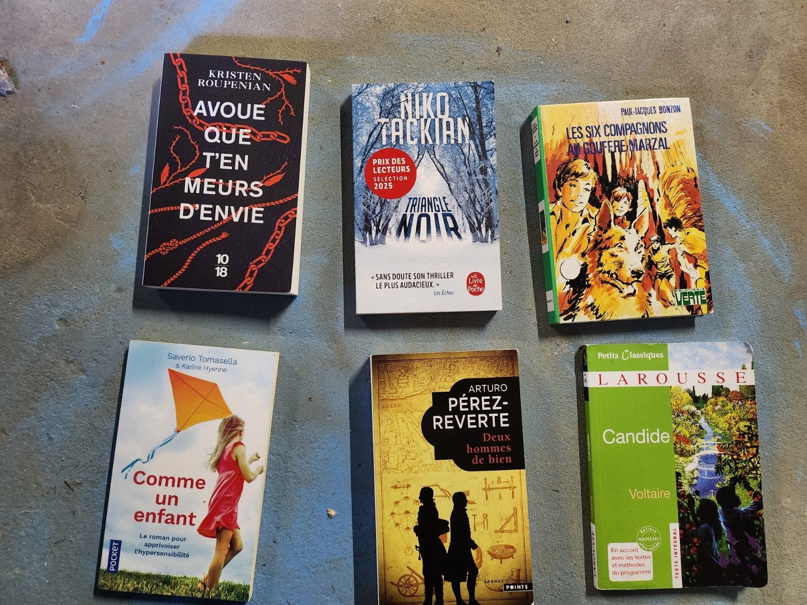 lot de 6 romans, CD & DVD, DVD | Sport & Fitness, Enlèvement ou Envoi