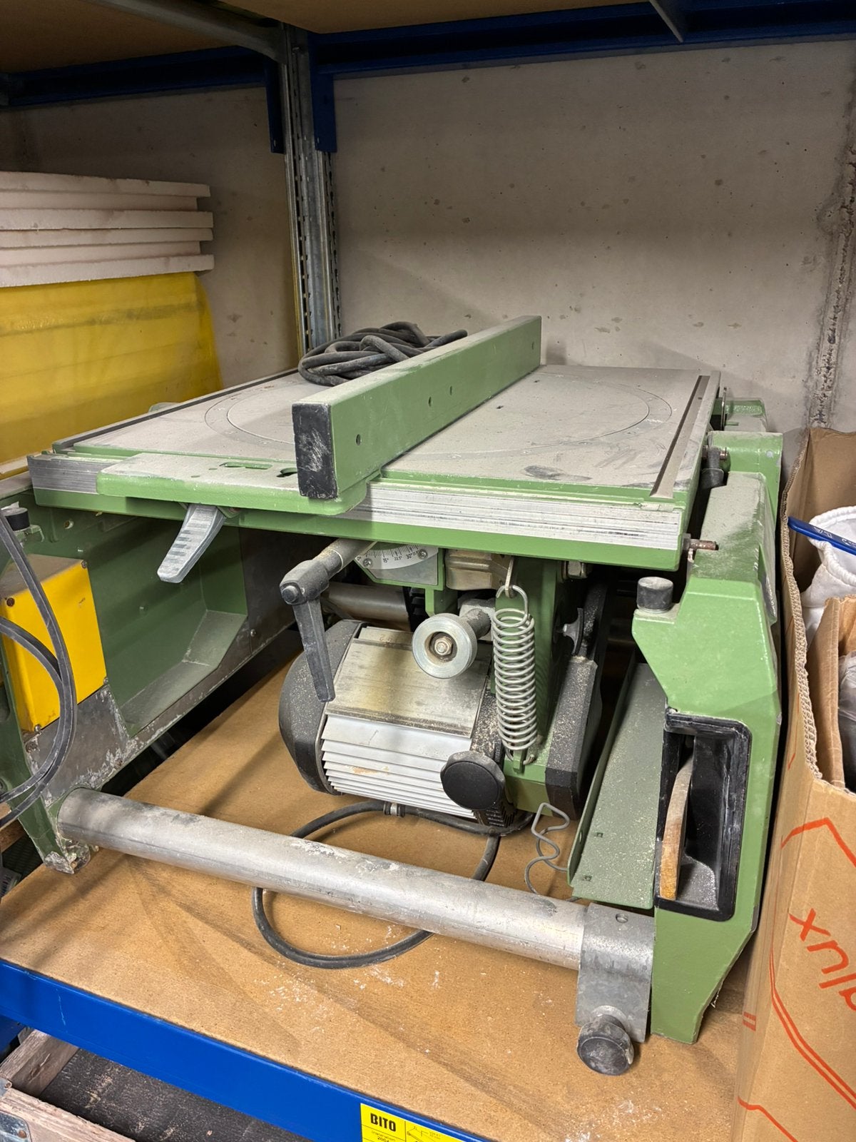 Tafelzaaf Elektra Beckum, Bricolage & Construction, Enlèvement, Comme neuf
