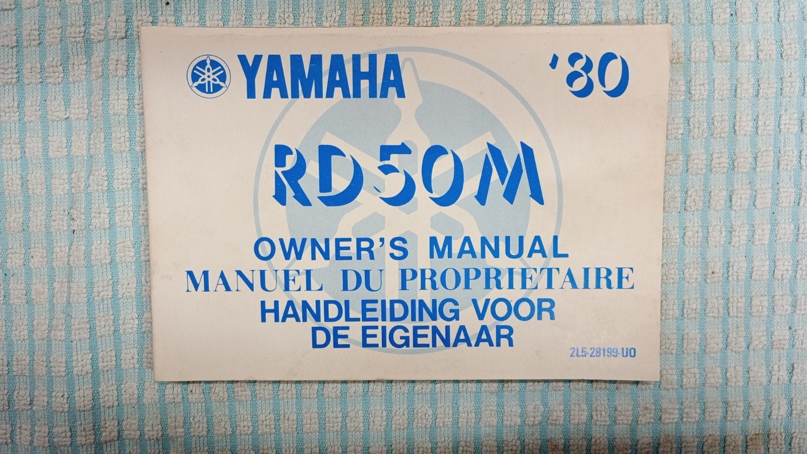 Yamaha RD50 M owner's manual, Vélos & Vélomoteurs, Pièces de cyclomoteur | Oldtimers & Ancêtres, Enlèvement, Yamaha