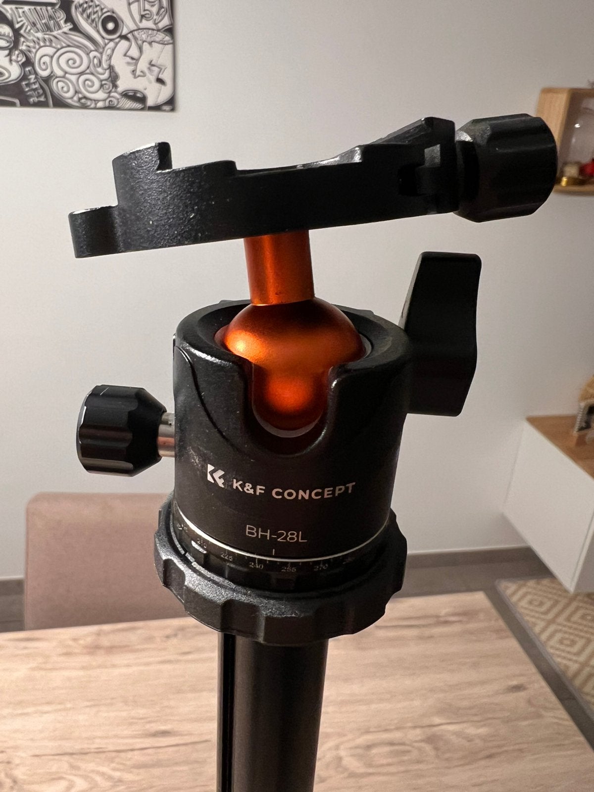 Trepied  K&F Alu, TV, Hi-fi & Vidéo, Enlèvement ou Envoi, Comme neuf