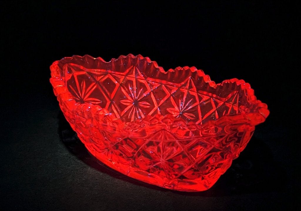 Coupe Art Déco "Depression Glass" - Circa 1930, Enlèvement ou Envoi