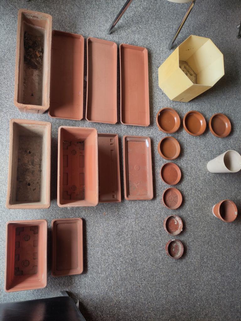 Divers pots pour plantes, Jardin & Terrasse, Enlèvement