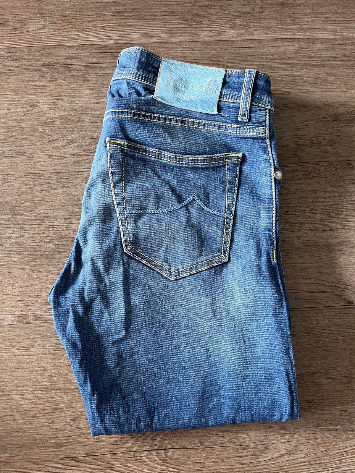 Jacob Cohen jeans size 33 type J622 comf originele lengte, Kleding | Heren, Ophalen of Verzenden, Zo goed als nieuw, Blauw, W33 - W34 (confectie 48/50)