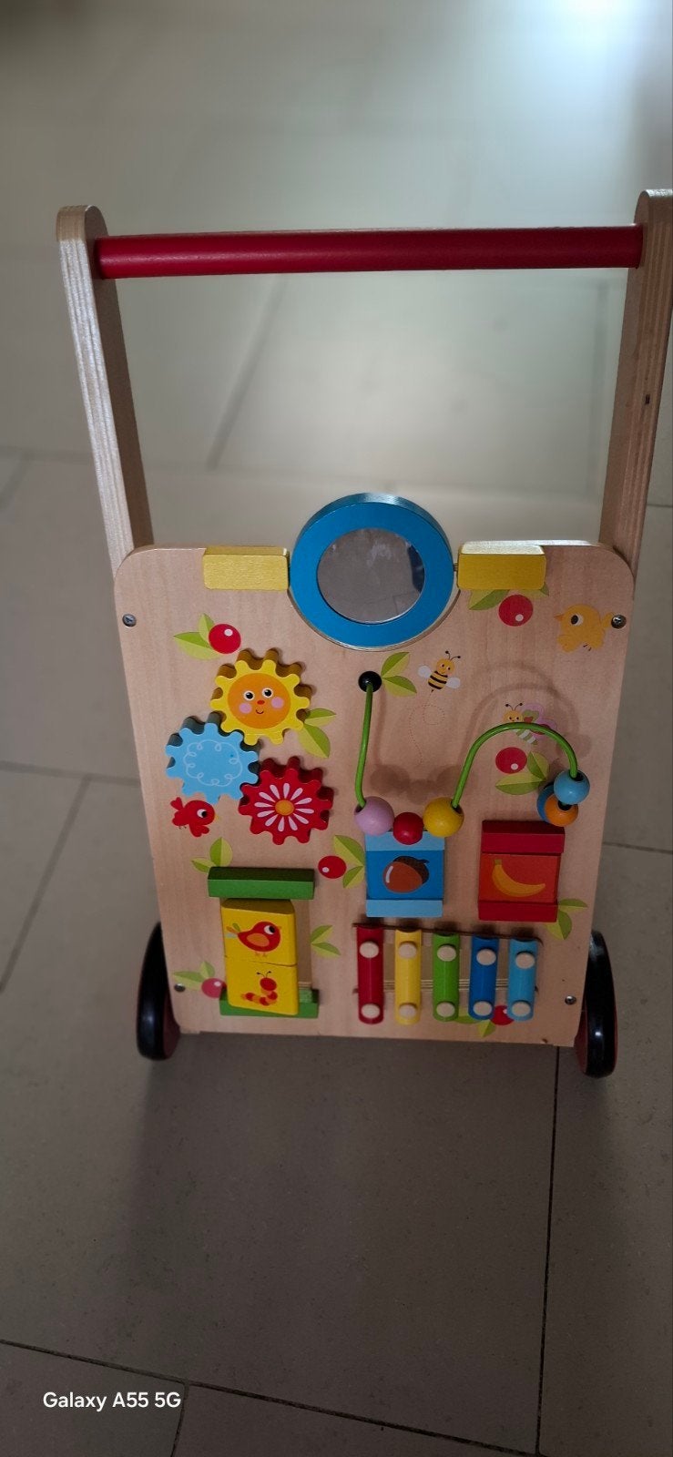 houten kinderloopwagen, Enlèvement, Comme neuf, Autres types