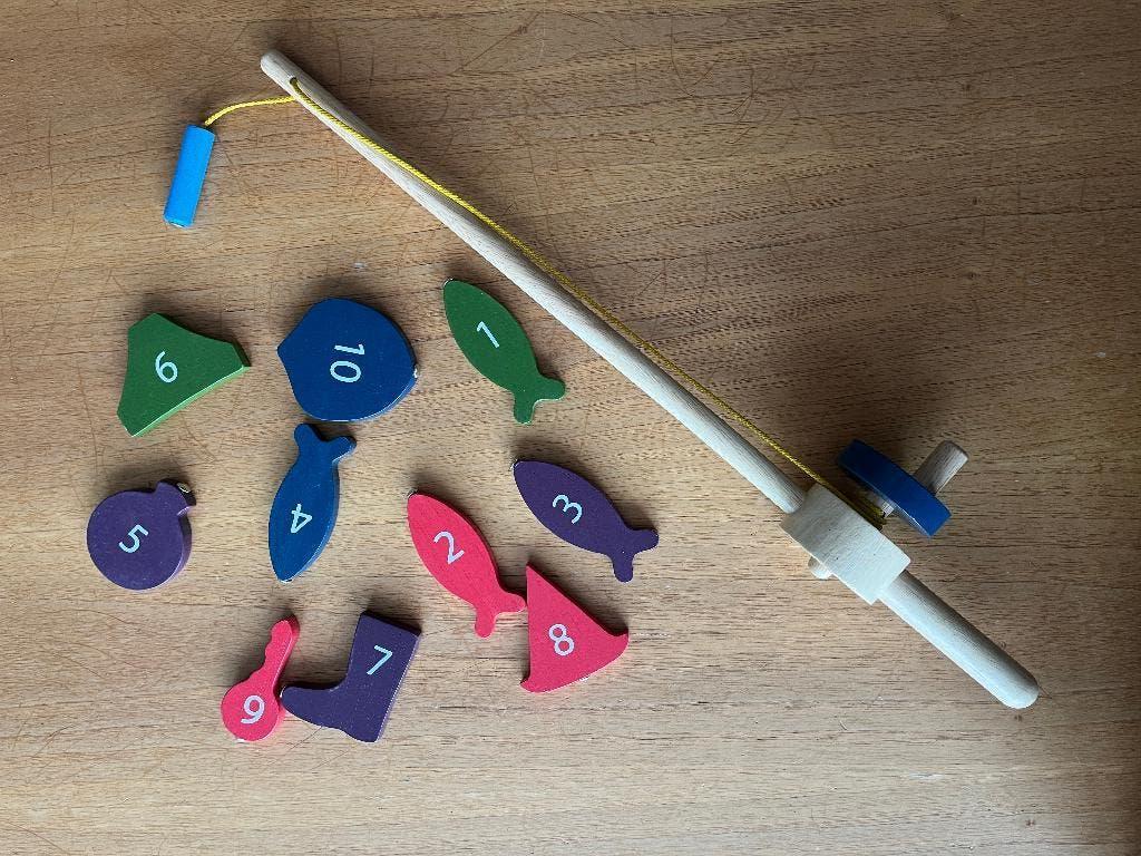 Magnetisch hengelspel met cijfers, Ophalen of Verzenden, Zo goed als nieuw, Ontdekken