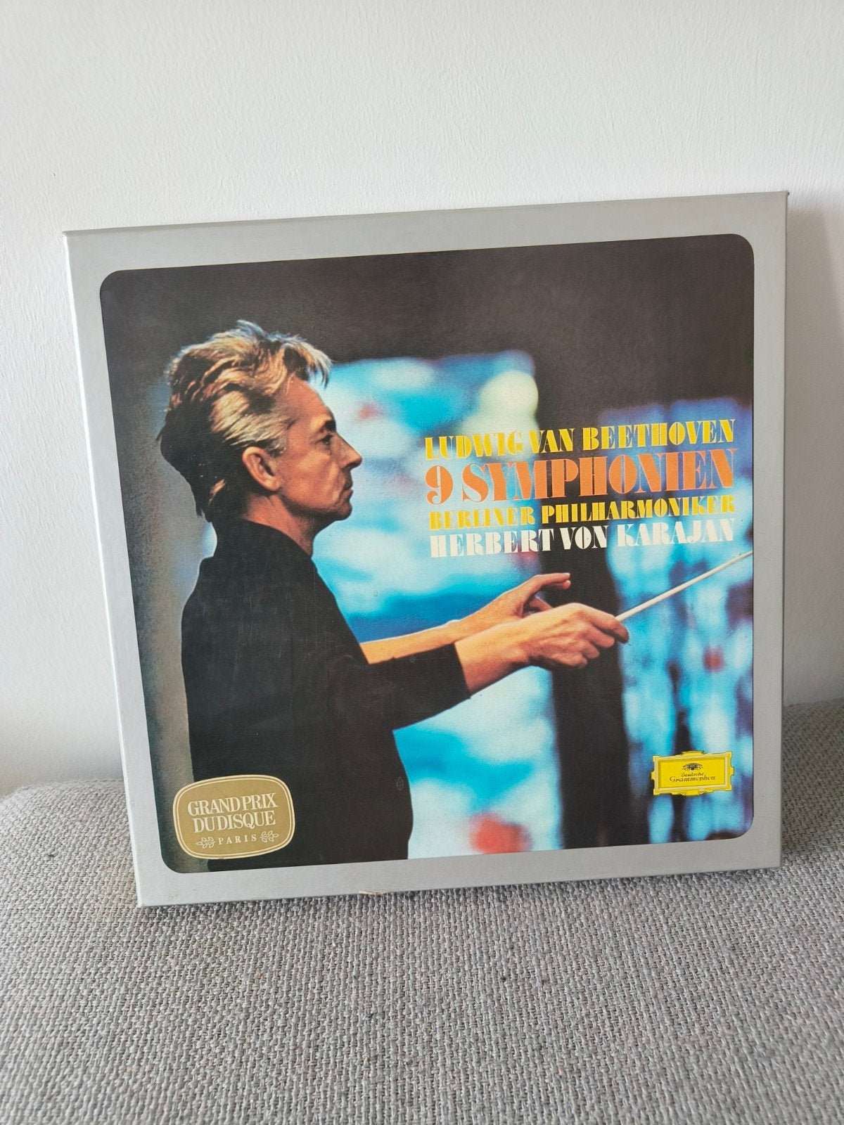 Karajan Beethoven 9 Symphonien DGG vinyl box 1975, CD & DVD, Vinyles | Classique, Enlèvement ou Envoi