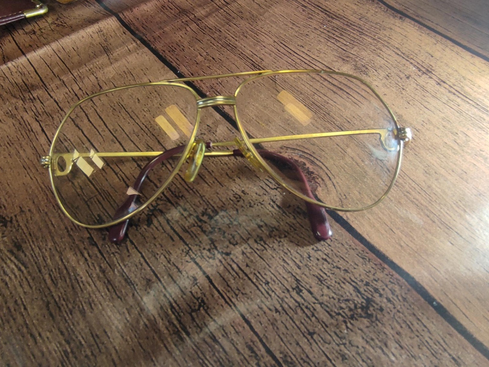 Te koop Must de Cartier Vendome Santos, Enlèvement, Bleu, Lunettes