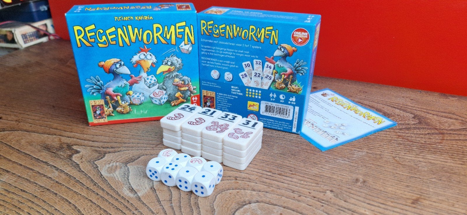 Spel "regenwormen", Hobby en Vrije tijd, Ophalen