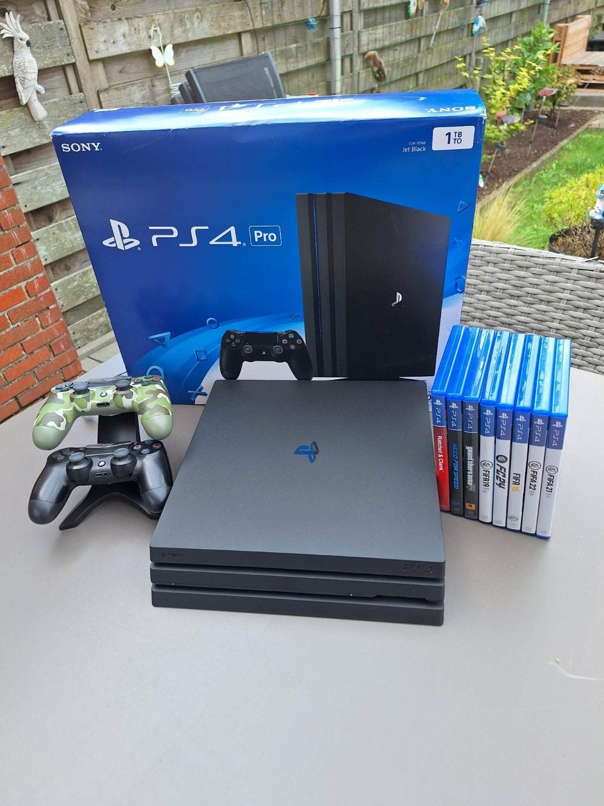 ps4 pro 1 tb met games, Ophalen of Verzenden, Zo goed als nieuw