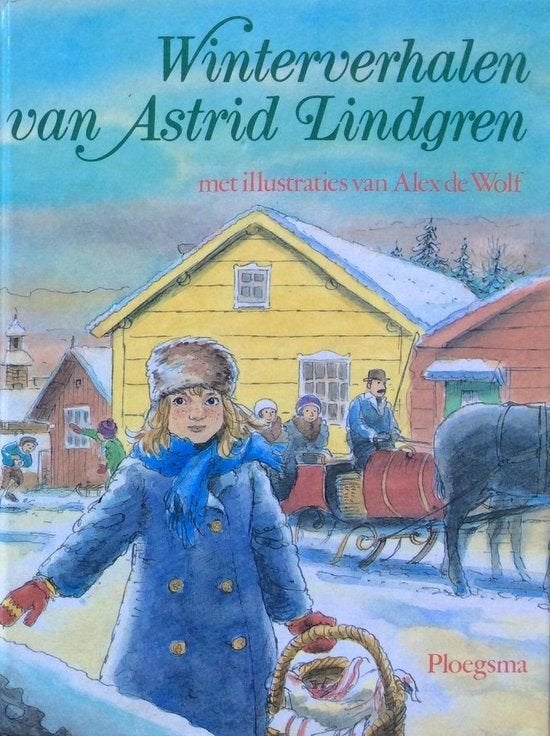 boek: winterverhalen van Astrid Lindgren+ Ronja, de rovers.., Boeken, Ophalen of Verzenden, Gelezen, Fictie