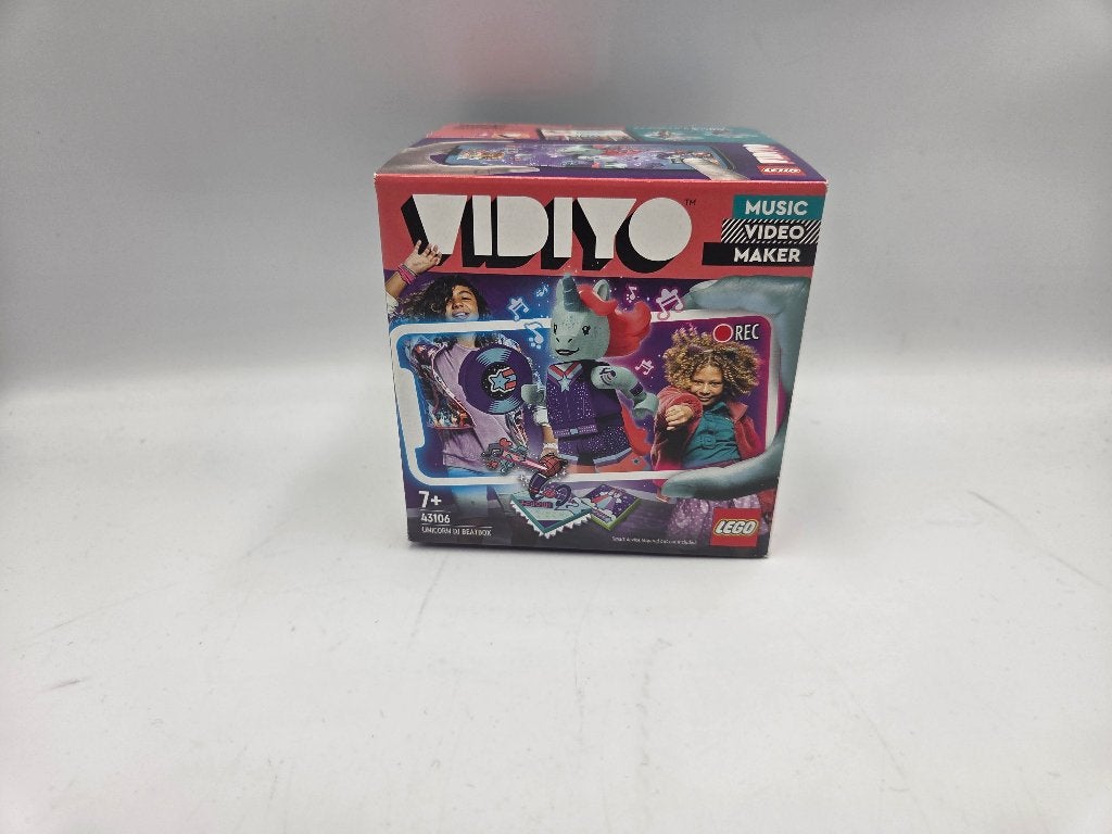 Lego Vidiyo 43106 Unicorn DJ BeatBox, Lego, Nieuw, Ophalen of Verzenden, Complete set