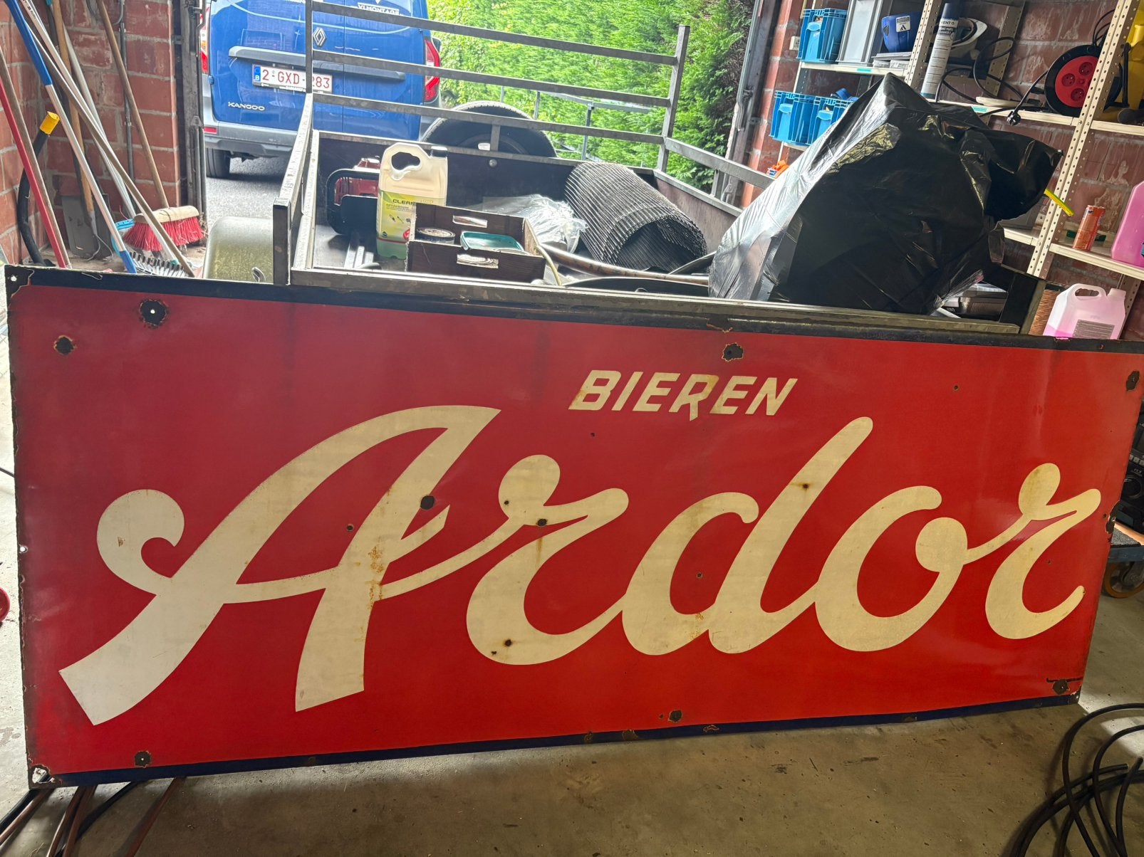 Emaille ardor bieren, Ophalen, Zo goed als nieuw