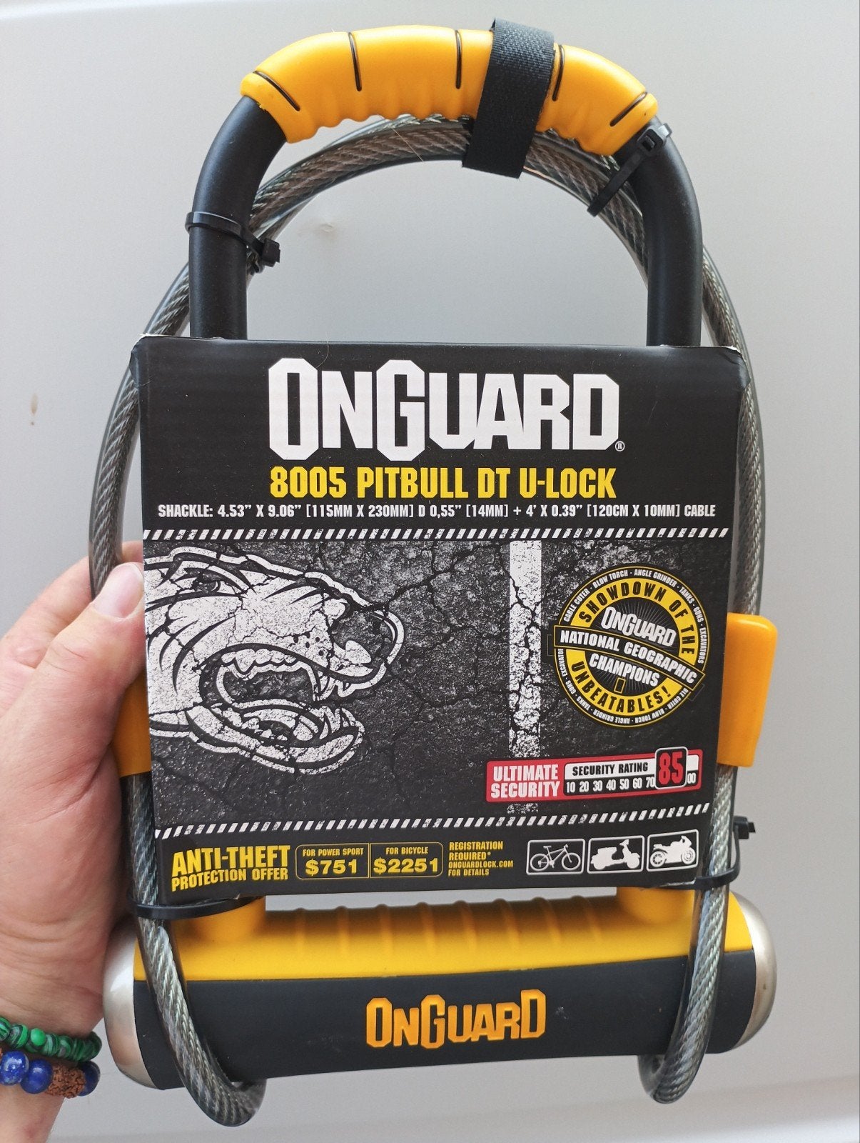 cadenas Neuf, Enlèvement