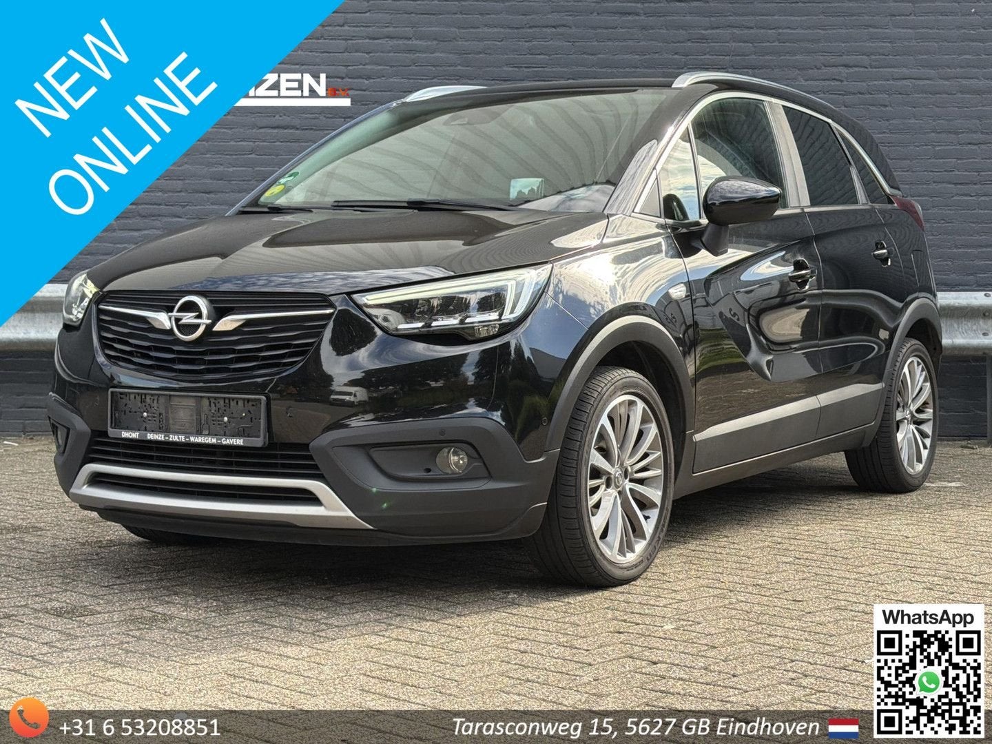 Opel Crossland X 1.5 CDTI Edition | € 7.400,- NETTO! | HUD |, Auto's, Overige modellen, Electronic Stability Program (ESP), Zwart