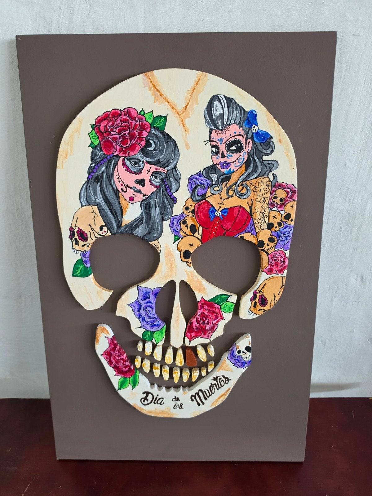 Œuvre d'art tendance « Dia de los muertos », Antiquités & Art, Enlèvement ou Envoi