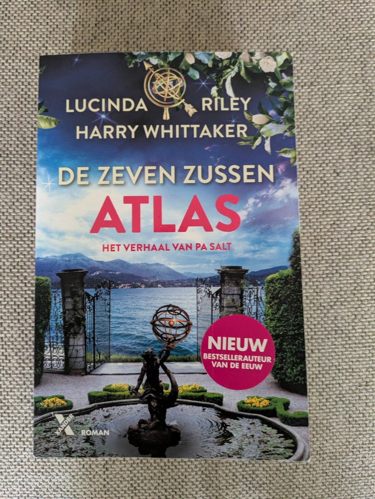 boek  Atlas uit de reeks De Zeven Zussen, Ophalen of Verzenden, Harry Whittaker; Lucinda Riley
