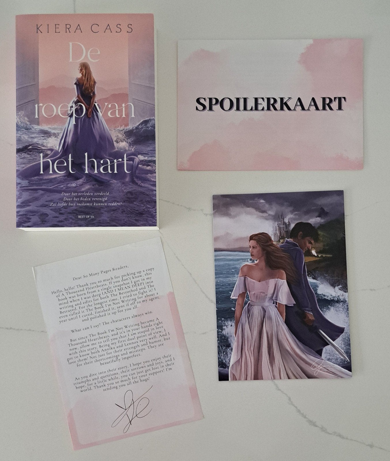 Exclusieve 'So Many Pages' Editie: De roep van het hart, Livres, Envoi, Comme neuf, Keira cass