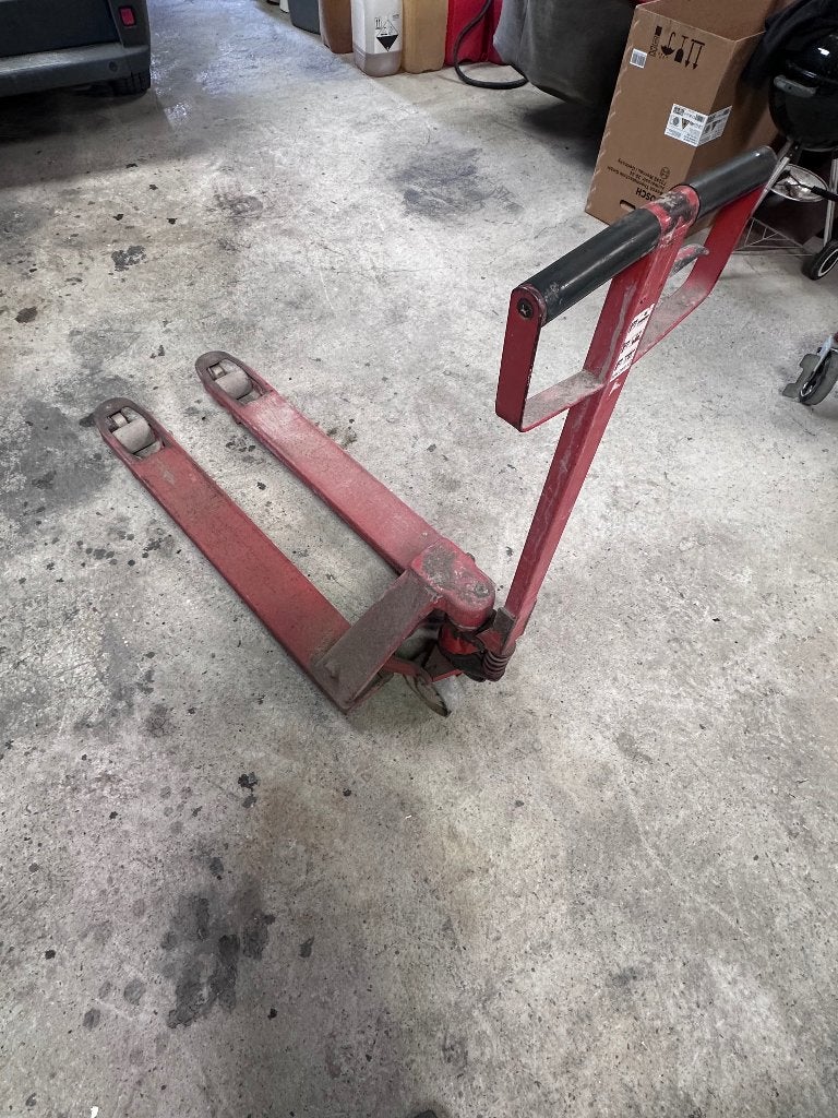 Transpalette, Bricolage & Construction, Enlèvement, Utilisé