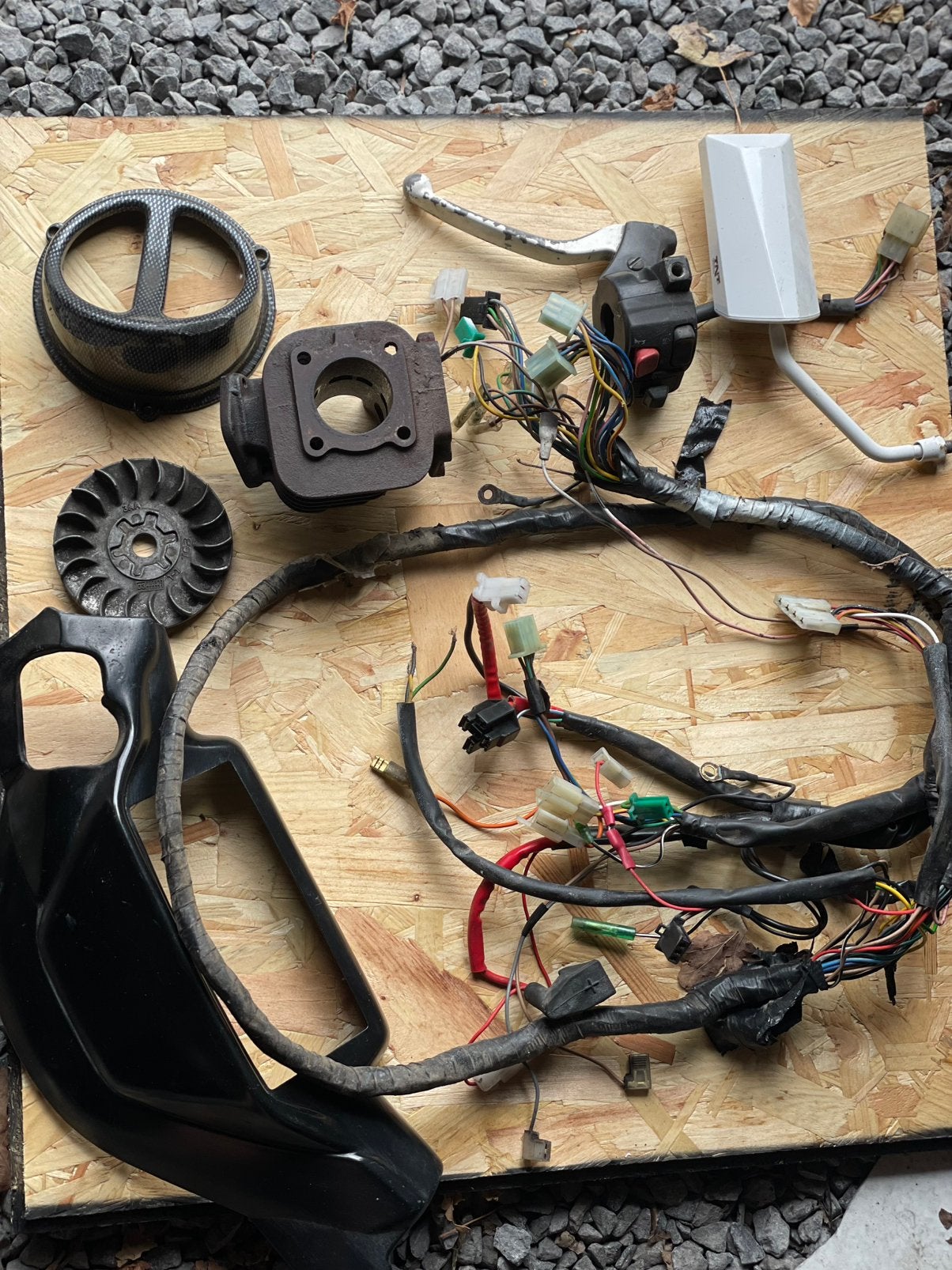Lot onderdelen booster spirit, Fietsen en Brommers, Ophalen of Verzenden, Gebruikt