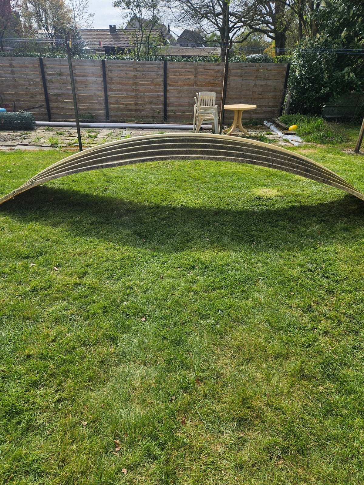 Golfplaten gebogen, Tuin en Terras, Ophalen of Verzenden