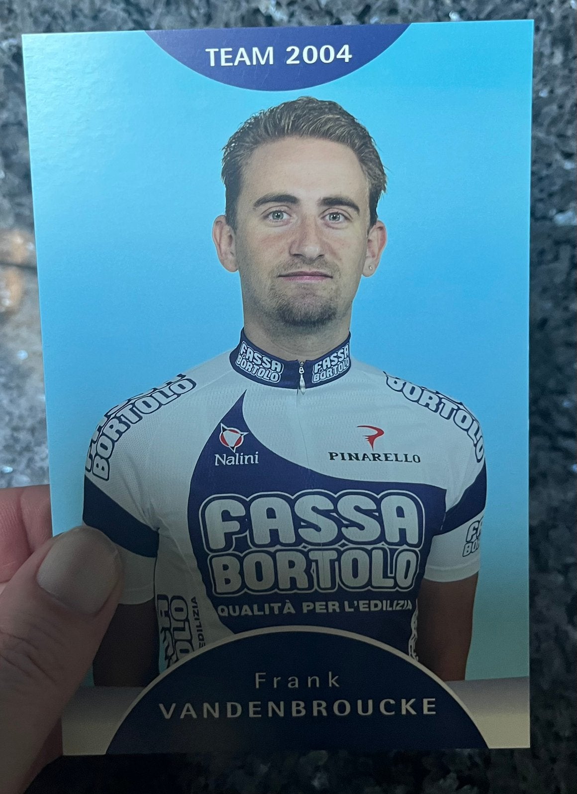 Le cycliste Frank Vandenbroucke, Enlèvement, Comme neuf