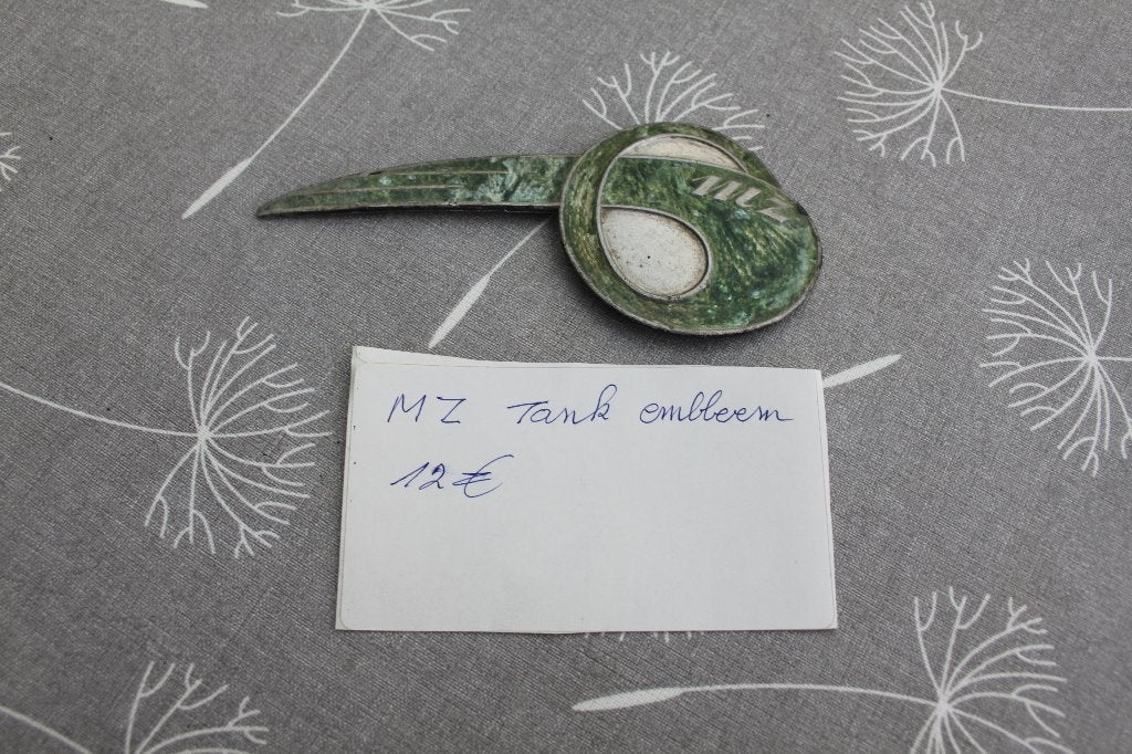 MZ embleem, Ophalen of Verzenden, Gebruikt