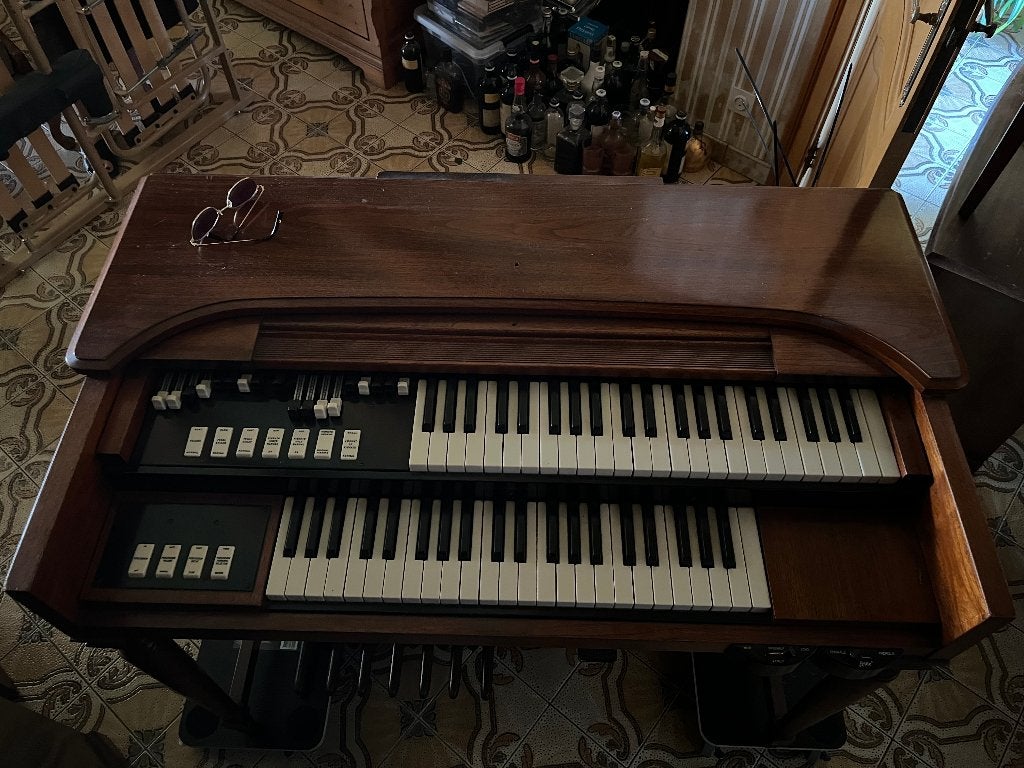 hammond M3 orgel, Enlèvement, Comme neuf, 2 claviers, Orgue Hammond