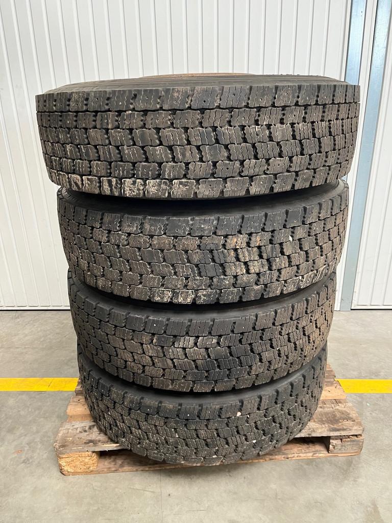 4 x band + 4 x velg 315/80R22,5, Gebruikt, Overige merken, Overige Auto-onderdelen